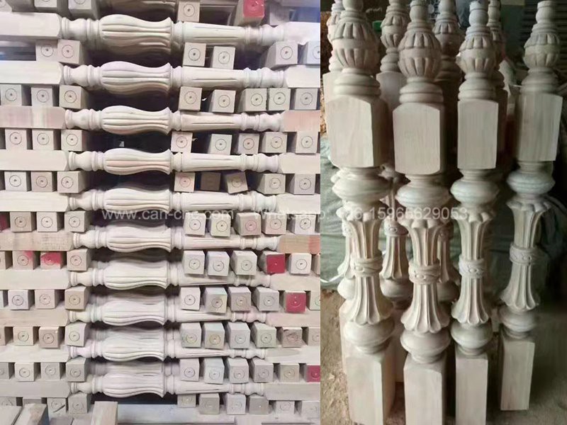 cnc lathe machine natural wood crafts (8)