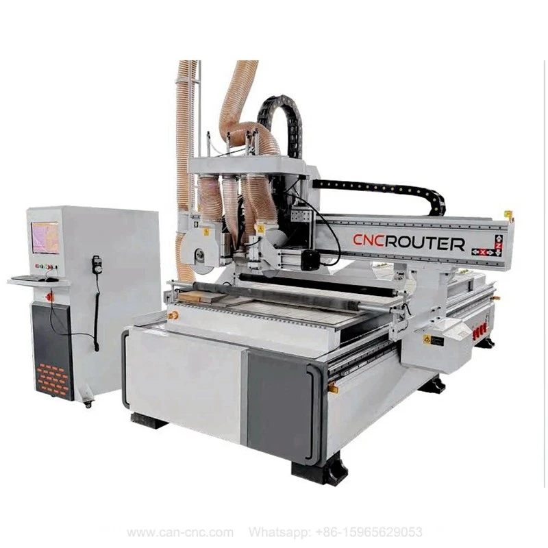 Cnc Wood Board Cutting Machine with Saw Blade (4)